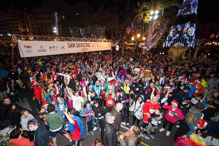San Silvestre race in Valencia 2019, a great way to farewell this year and welcome 2020. 